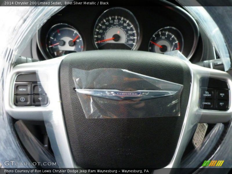 Billet Silver Metallic / Black 2014 Chrysler 200 Limited Sedan