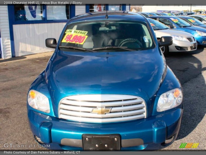 Aqua Blue Metallic / Ebony 2009 Chevrolet HHR LS