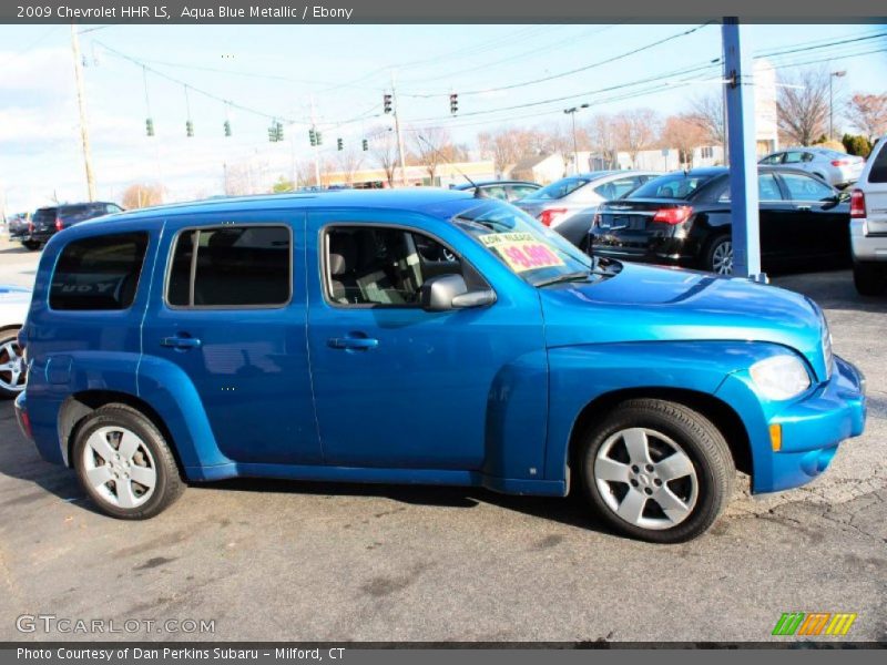 Aqua Blue Metallic / Ebony 2009 Chevrolet HHR LS