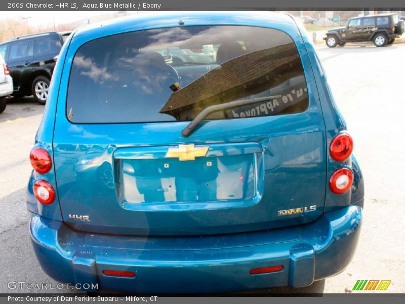 Aqua Blue Metallic / Ebony 2009 Chevrolet HHR LS