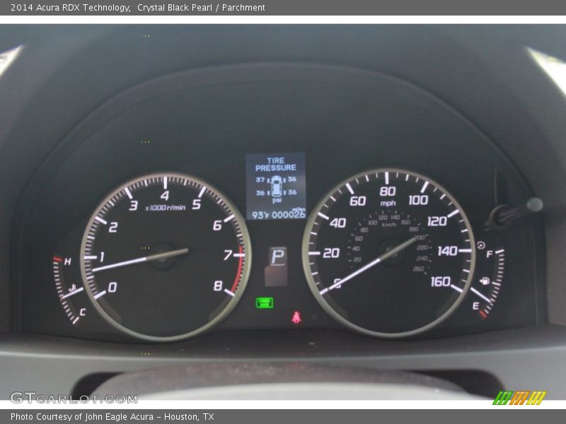 Crystal Black Pearl / Parchment 2014 Acura RDX Technology