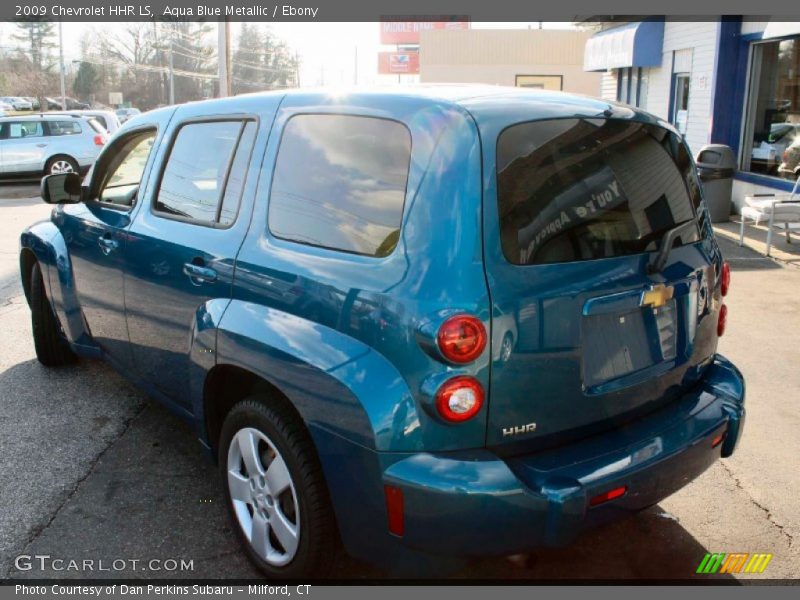 Aqua Blue Metallic / Ebony 2009 Chevrolet HHR LS