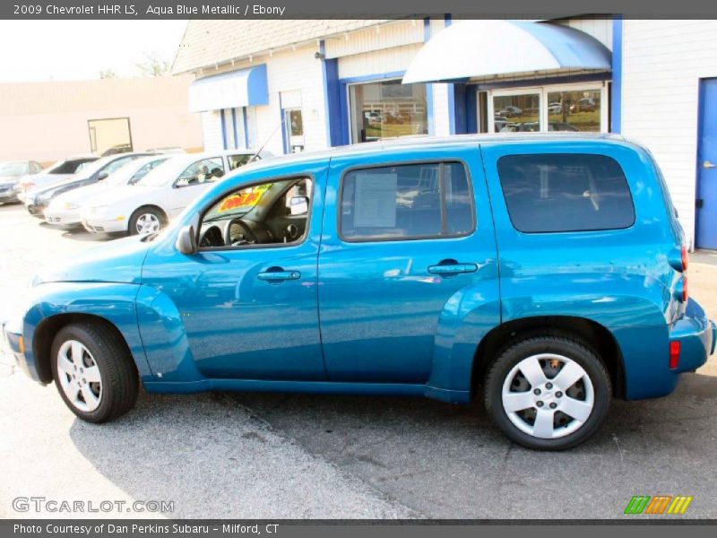 Aqua Blue Metallic / Ebony 2009 Chevrolet HHR LS