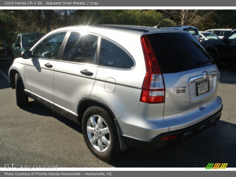 Alabaster Silver Metallic / Gray 2009 Honda CR-V EX