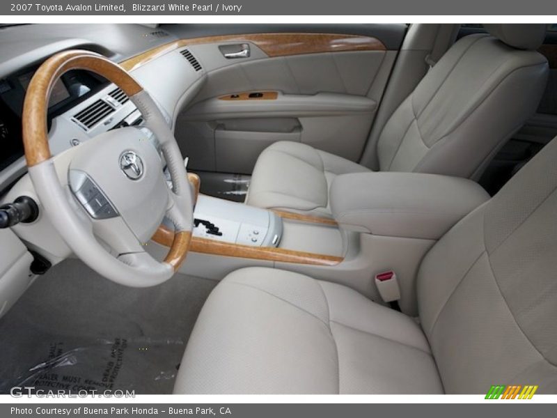 Blizzard White Pearl / Ivory 2007 Toyota Avalon Limited