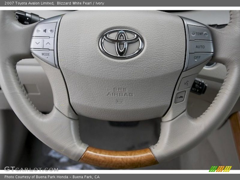 Blizzard White Pearl / Ivory 2007 Toyota Avalon Limited