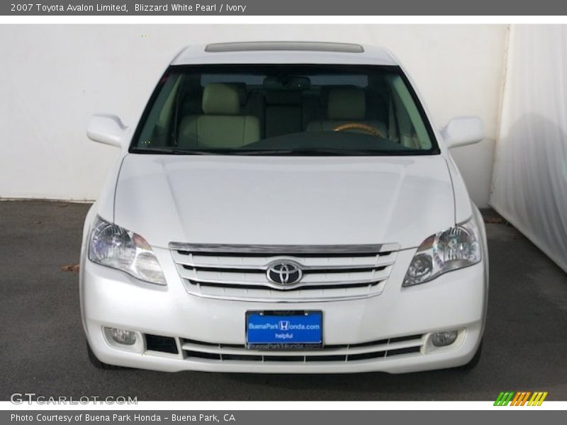 Blizzard White Pearl / Ivory 2007 Toyota Avalon Limited