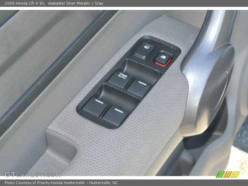 Alabaster Silver Metallic / Gray 2009 Honda CR-V EX