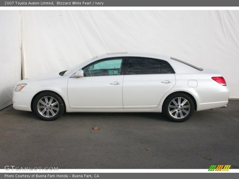 Blizzard White Pearl / Ivory 2007 Toyota Avalon Limited