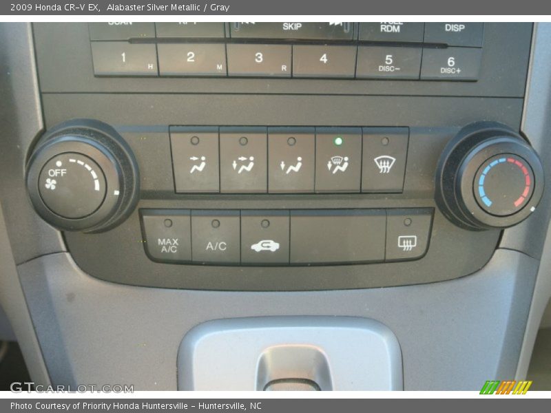 Alabaster Silver Metallic / Gray 2009 Honda CR-V EX