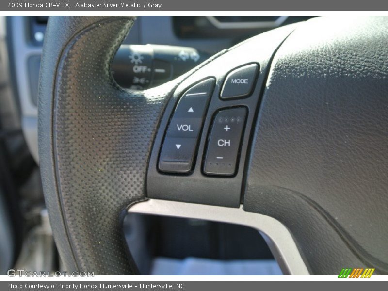 Alabaster Silver Metallic / Gray 2009 Honda CR-V EX