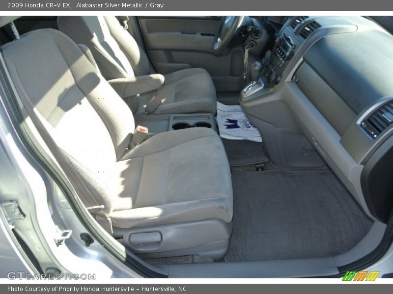 Alabaster Silver Metallic / Gray 2009 Honda CR-V EX