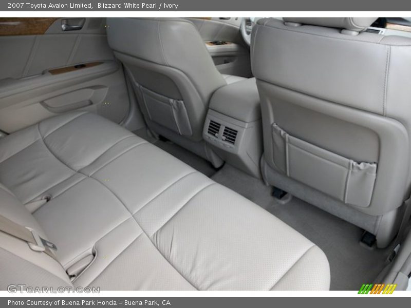 Blizzard White Pearl / Ivory 2007 Toyota Avalon Limited