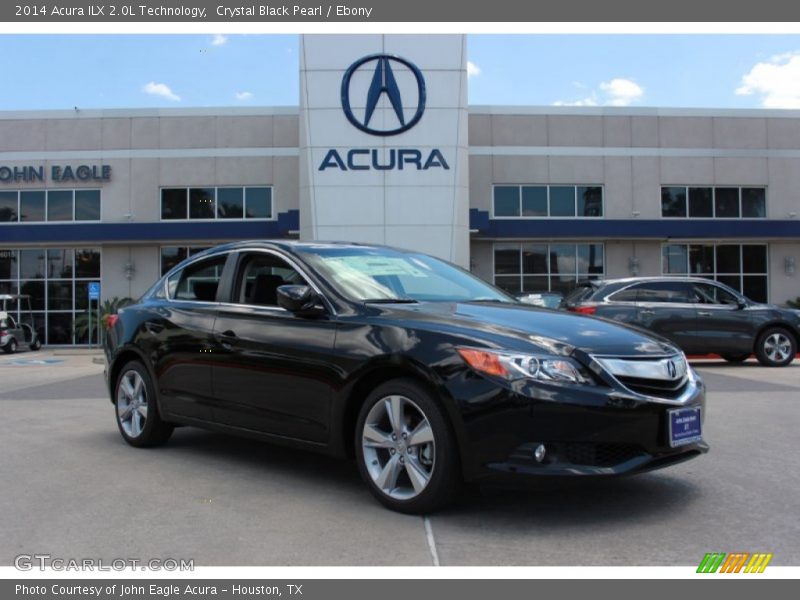 Crystal Black Pearl / Ebony 2014 Acura ILX 2.0L Technology