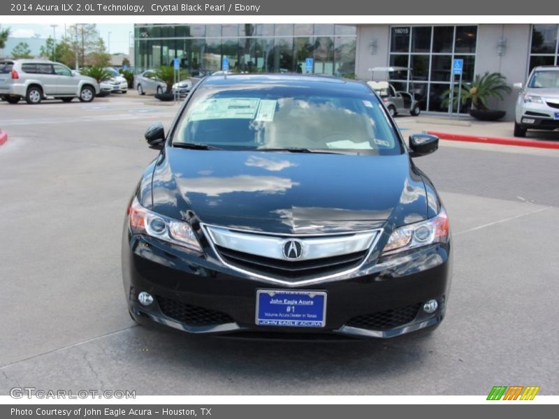 Crystal Black Pearl / Ebony 2014 Acura ILX 2.0L Technology