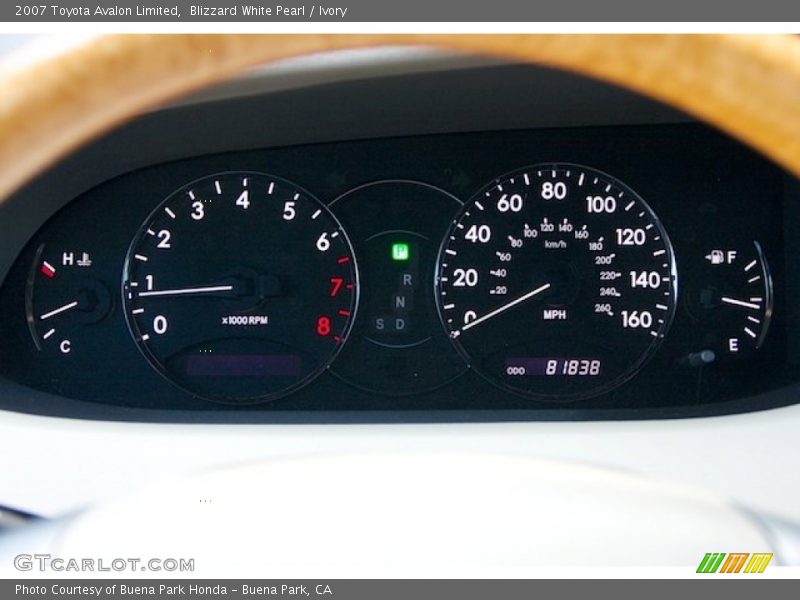Blizzard White Pearl / Ivory 2007 Toyota Avalon Limited