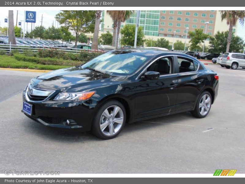 Crystal Black Pearl / Ebony 2014 Acura ILX 2.0L Technology