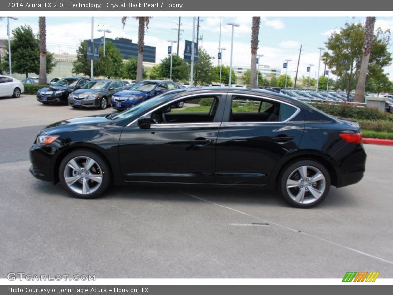 Crystal Black Pearl / Ebony 2014 Acura ILX 2.0L Technology