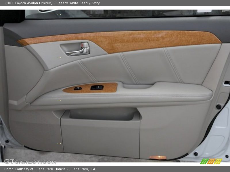 Blizzard White Pearl / Ivory 2007 Toyota Avalon Limited