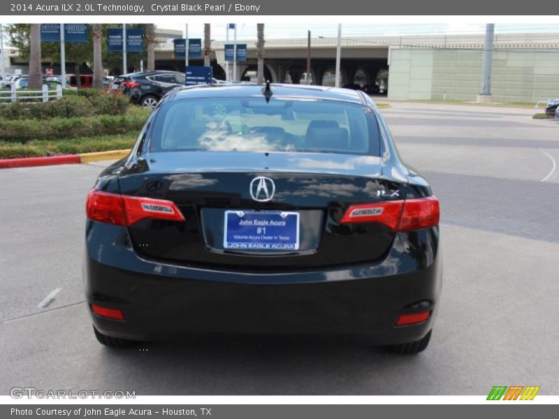 Crystal Black Pearl / Ebony 2014 Acura ILX 2.0L Technology