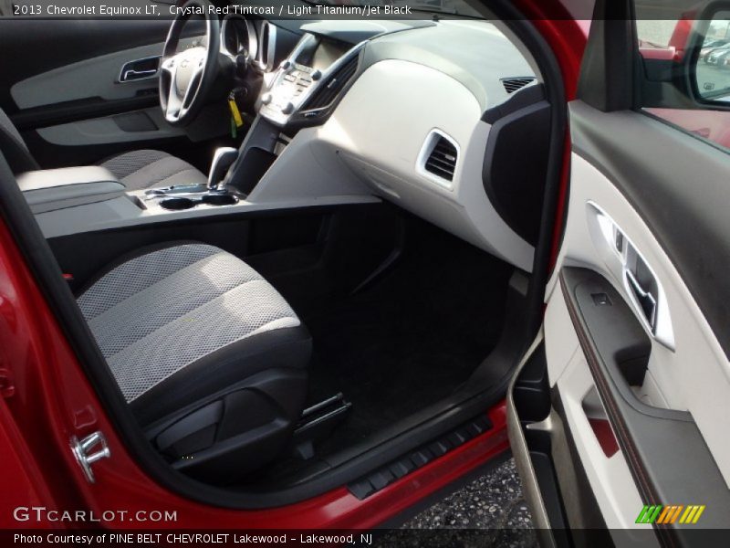 Crystal Red Tintcoat / Light Titanium/Jet Black 2013 Chevrolet Equinox LT