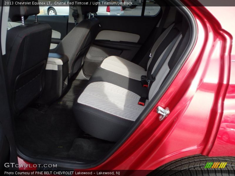 Crystal Red Tintcoat / Light Titanium/Jet Black 2013 Chevrolet Equinox LT