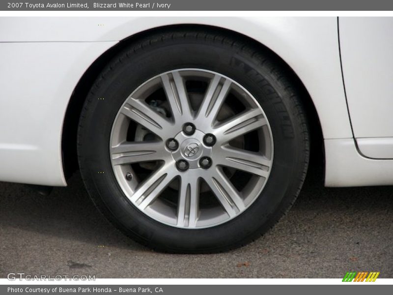 Blizzard White Pearl / Ivory 2007 Toyota Avalon Limited