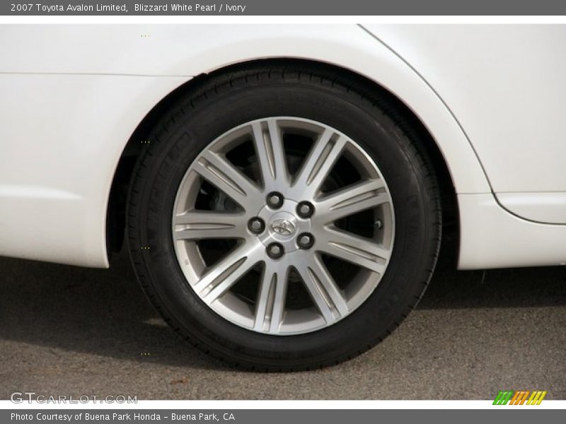 Blizzard White Pearl / Ivory 2007 Toyota Avalon Limited