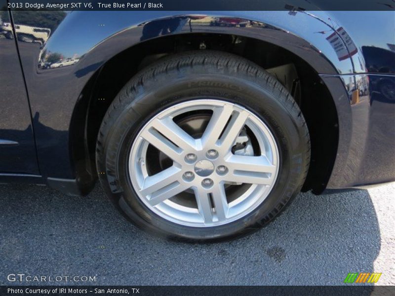 True Blue Pearl / Black 2013 Dodge Avenger SXT V6