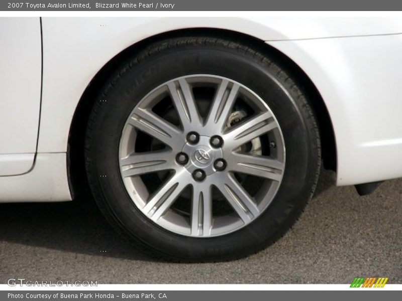 Blizzard White Pearl / Ivory 2007 Toyota Avalon Limited