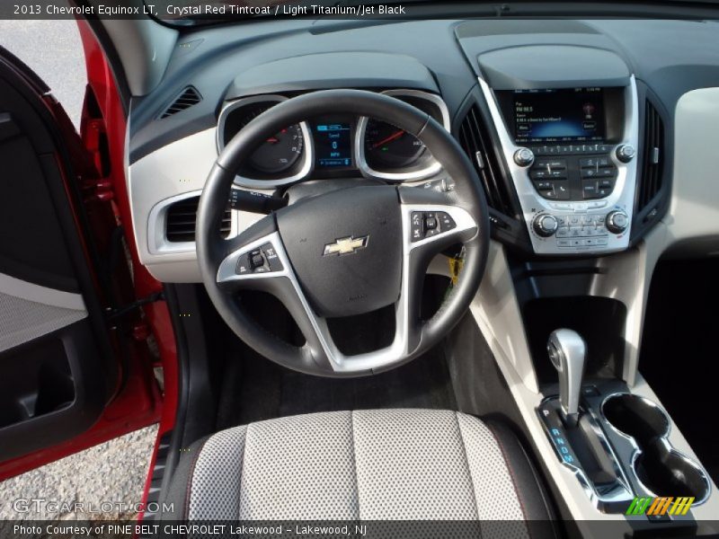 Crystal Red Tintcoat / Light Titanium/Jet Black 2013 Chevrolet Equinox LT