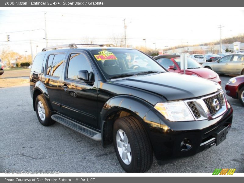 Super Black / Graphite 2008 Nissan Pathfinder SE 4x4