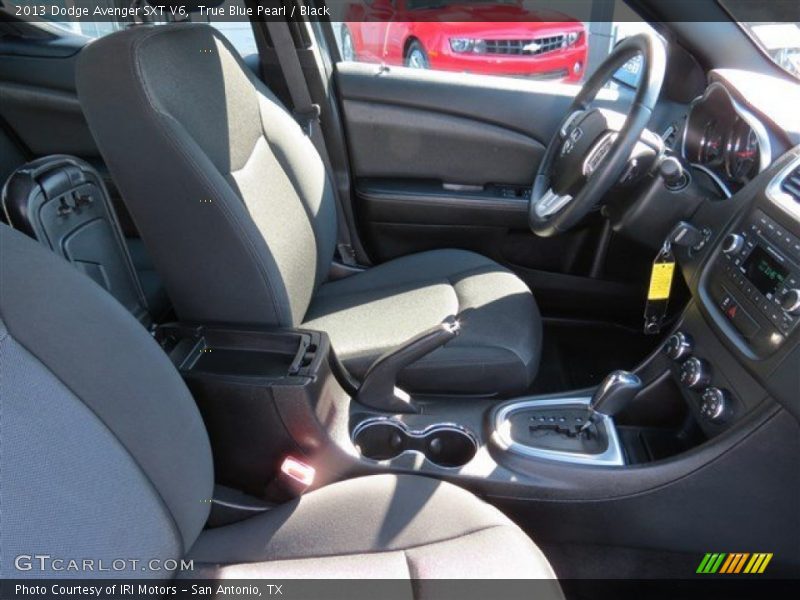 True Blue Pearl / Black 2013 Dodge Avenger SXT V6