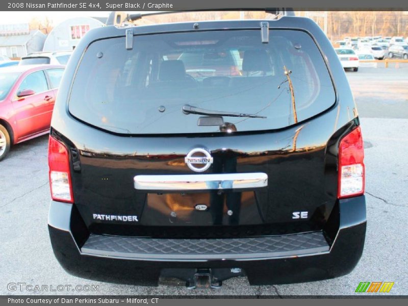 Super Black / Graphite 2008 Nissan Pathfinder SE 4x4