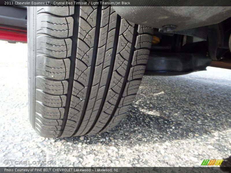 Crystal Red Tintcoat / Light Titanium/Jet Black 2013 Chevrolet Equinox LT