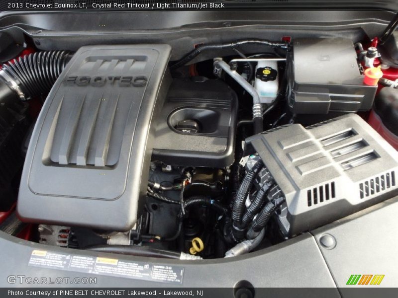 Crystal Red Tintcoat / Light Titanium/Jet Black 2013 Chevrolet Equinox LT