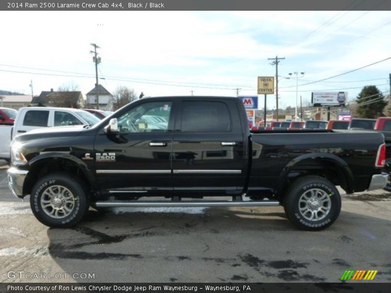 Black / Black 2014 Ram 2500 Laramie Crew Cab 4x4