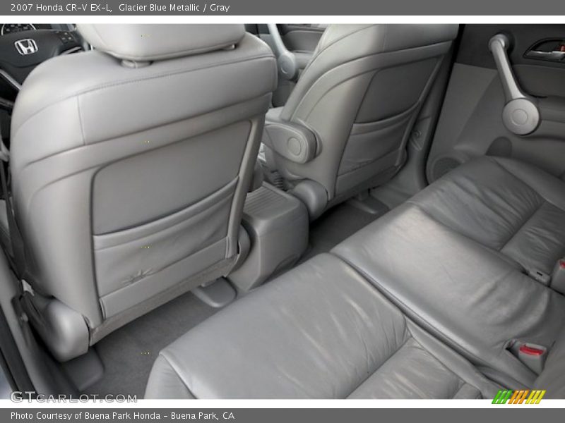 Glacier Blue Metallic / Gray 2007 Honda CR-V EX-L