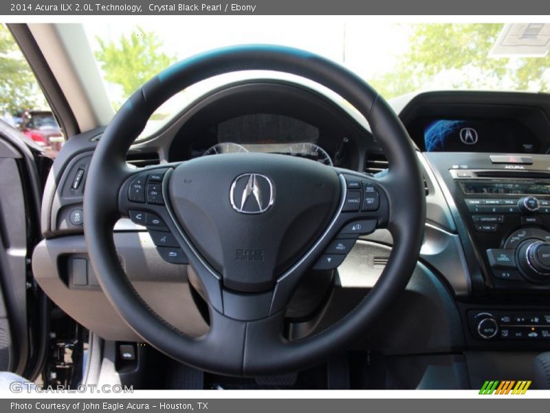 Crystal Black Pearl / Ebony 2014 Acura ILX 2.0L Technology