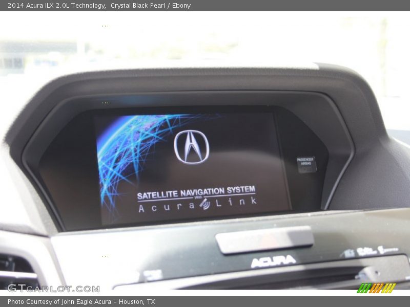 Crystal Black Pearl / Ebony 2014 Acura ILX 2.0L Technology
