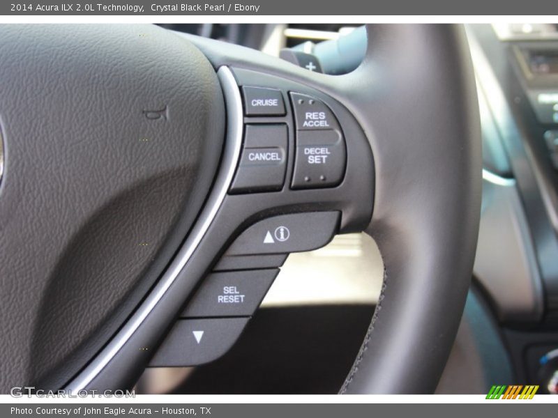 Crystal Black Pearl / Ebony 2014 Acura ILX 2.0L Technology