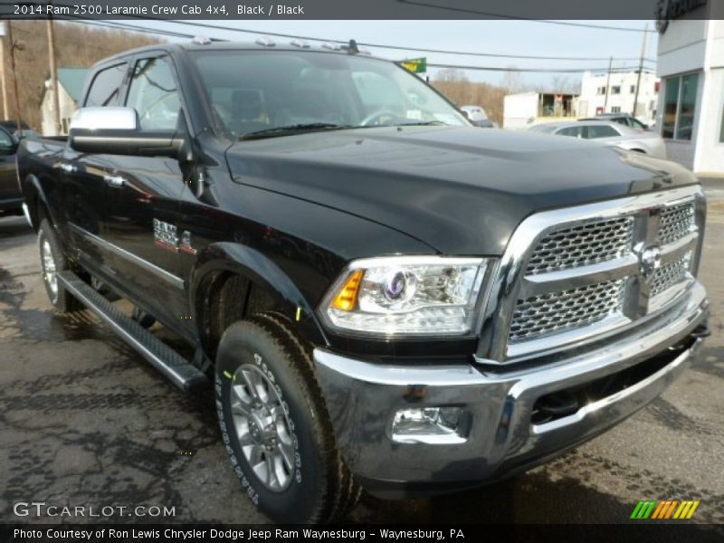 Black / Black 2014 Ram 2500 Laramie Crew Cab 4x4