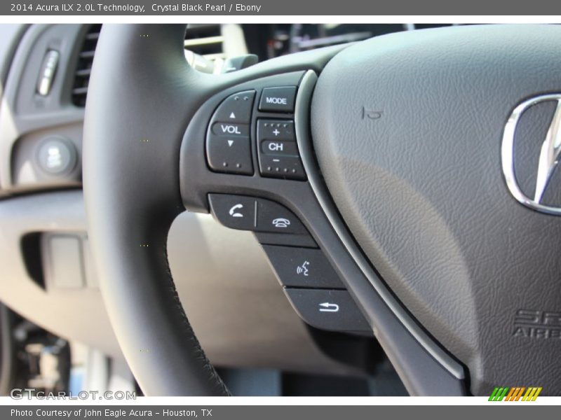 Crystal Black Pearl / Ebony 2014 Acura ILX 2.0L Technology
