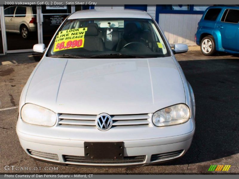 Satin Silver / Gray 2000 Volkswagen Golf GL 2 Door