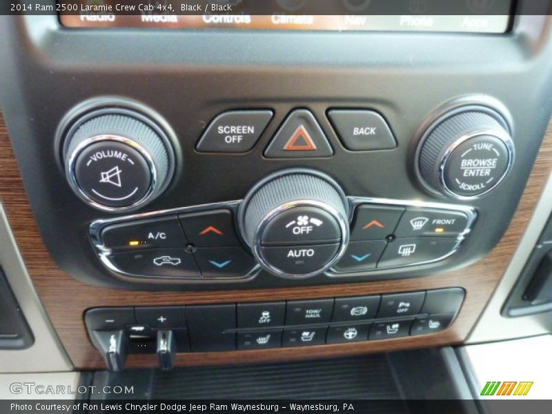Black / Black 2014 Ram 2500 Laramie Crew Cab 4x4