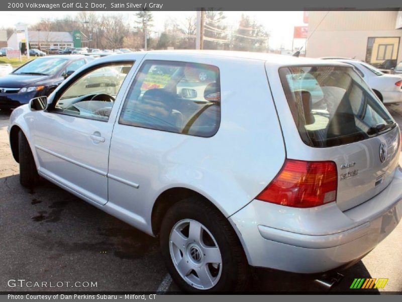 Satin Silver / Gray 2000 Volkswagen Golf GL 2 Door