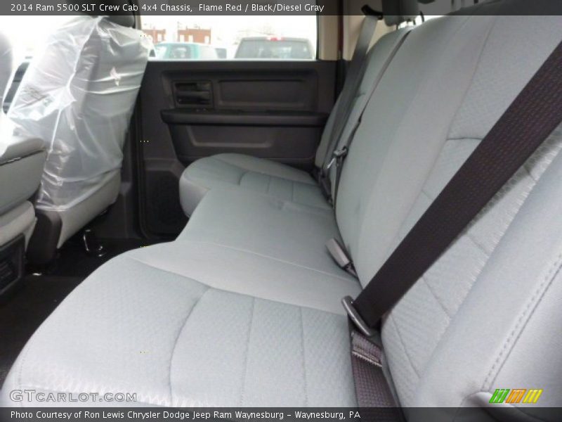 Flame Red / Black/Diesel Gray 2014 Ram 5500 SLT Crew Cab 4x4 Chassis