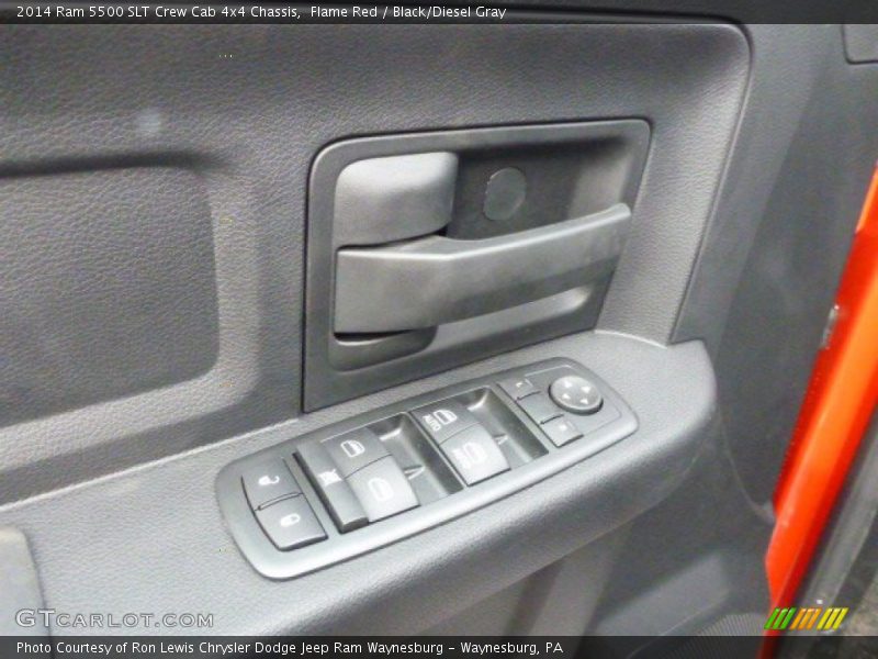 Flame Red / Black/Diesel Gray 2014 Ram 5500 SLT Crew Cab 4x4 Chassis
