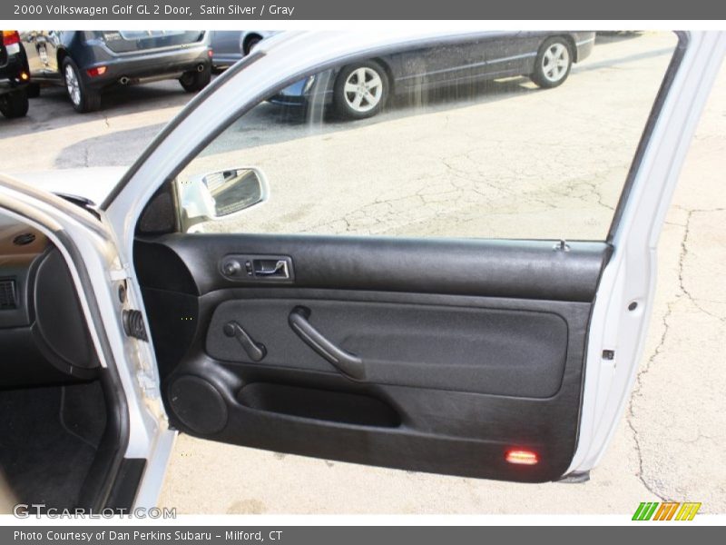 Satin Silver / Gray 2000 Volkswagen Golf GL 2 Door