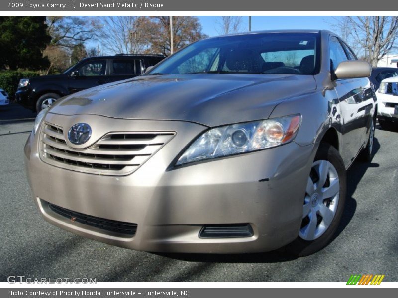 Desert Sand Metallic / Bisque 2009 Toyota Camry LE
